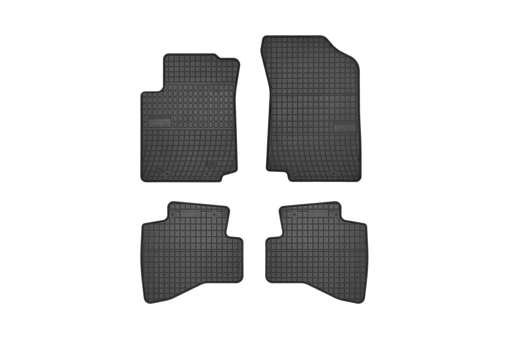 FROGUM Гумени патосници за Citroen C1 Peugeot 108 Toyota Aygo по 2014 година 4 дела црни