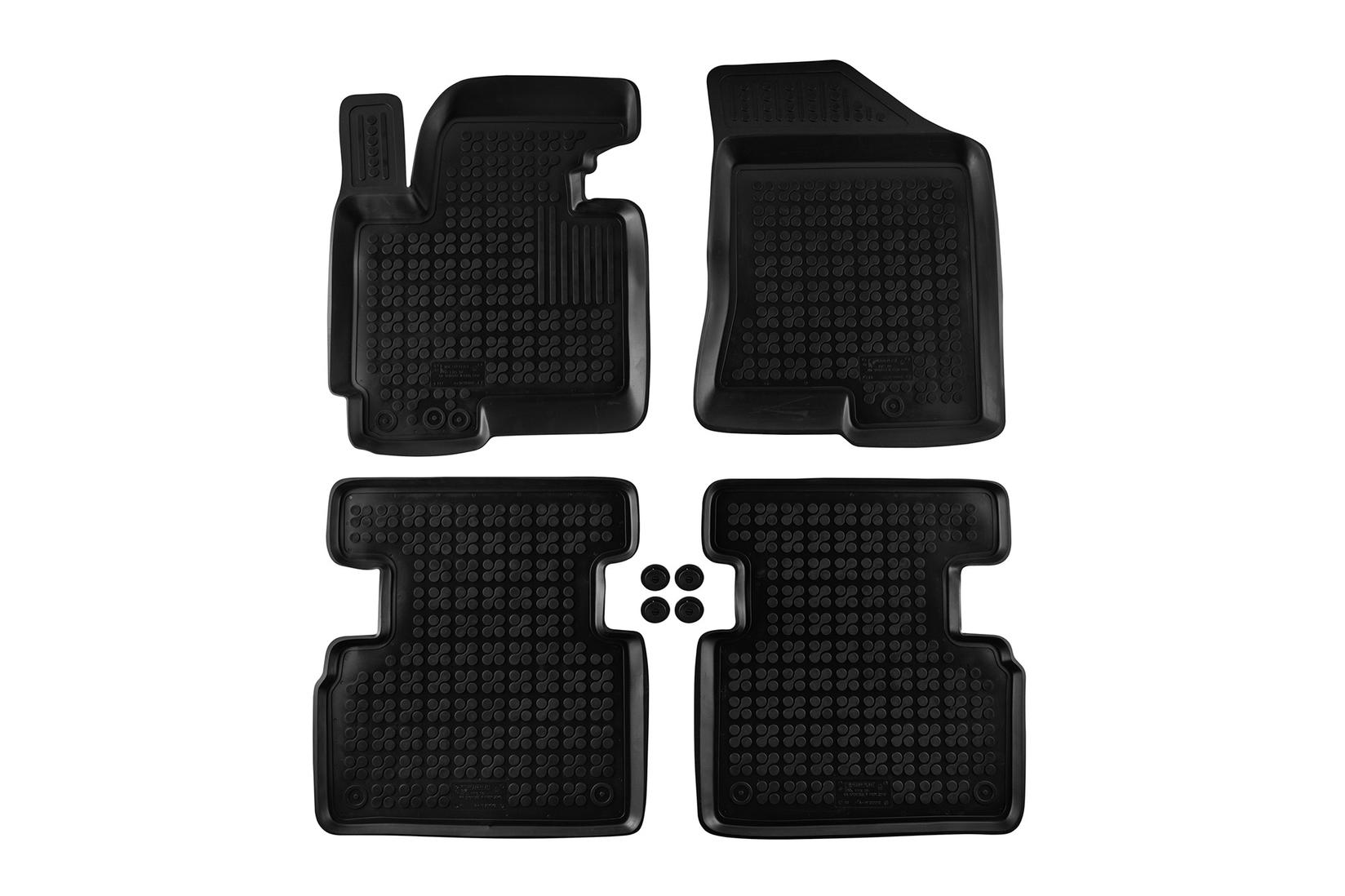 REZAW-PLAST Гумени патосници за Kia Sportage 2010-2015 4 дела црни