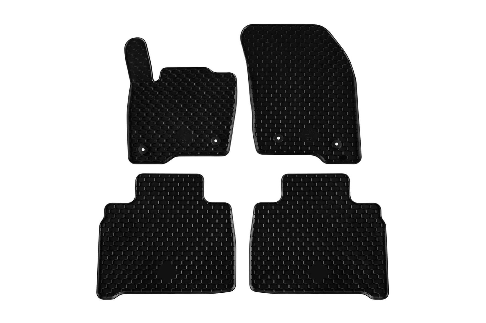 GUMARNY ZUBRI Гумени патосници за Ford Galaxy S-Max по 2015 година 4 дела црни