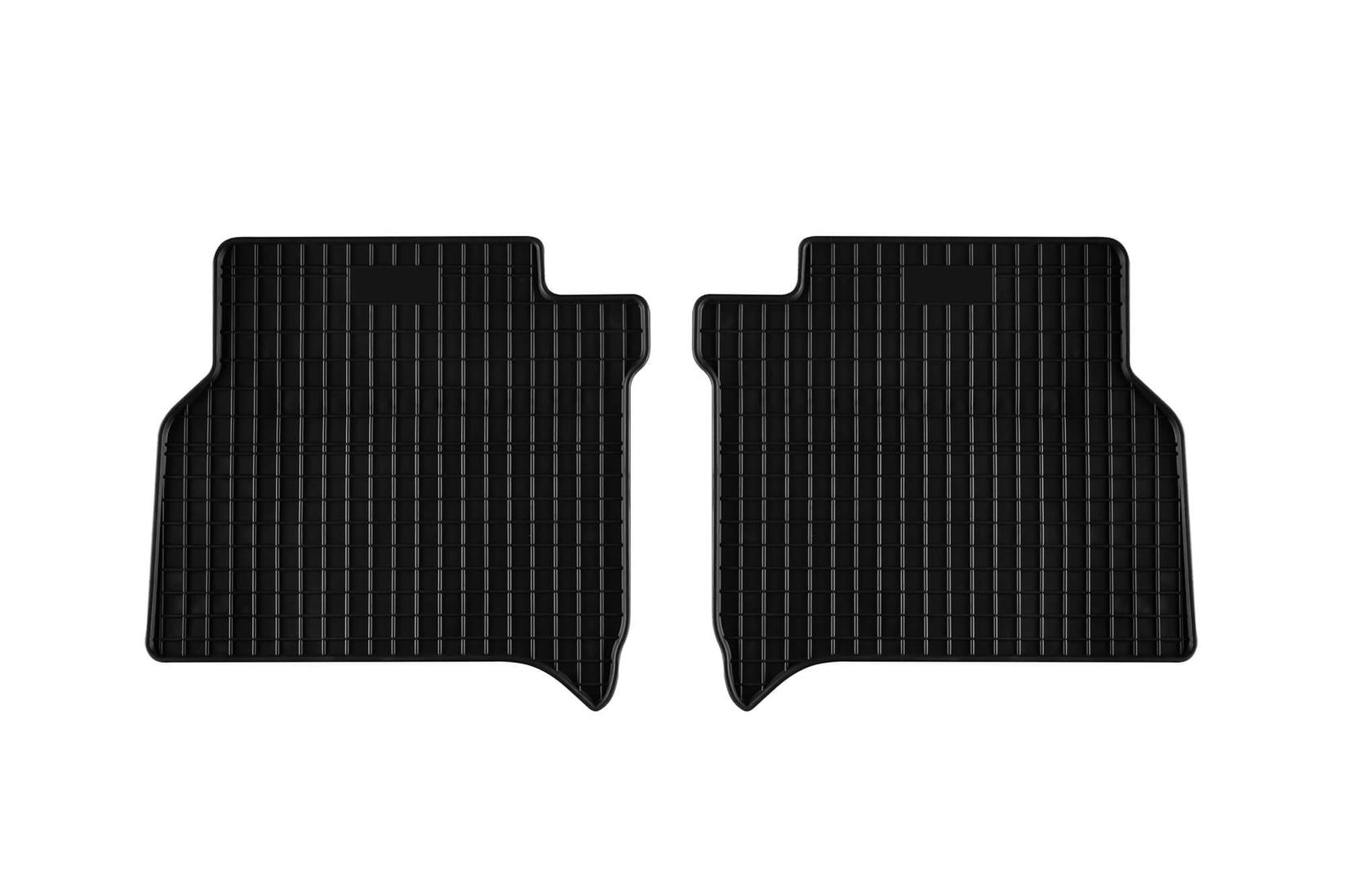 FROGUM Гумени патосници за Ford Connect по 2013 година за 2-ри ред седишта 2 дела црни