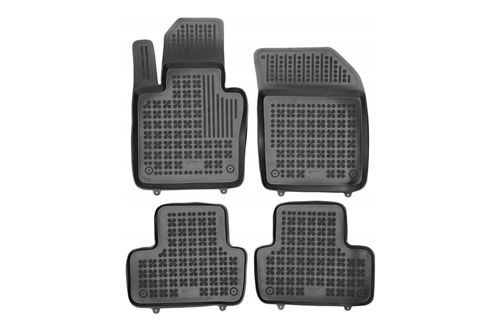 REZAW-PLAST Гумени патосници за Volvo XC60 по 2017 година 4 дела црни