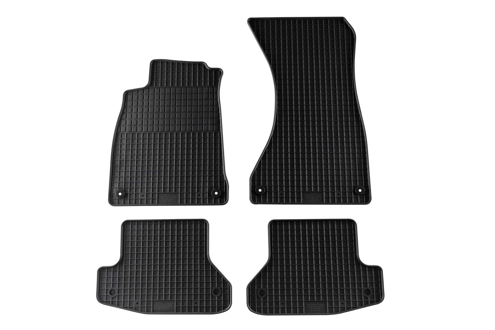 PETEX Гумени патосници за Audi A5 купе по 2016 година 4 дела црни B014