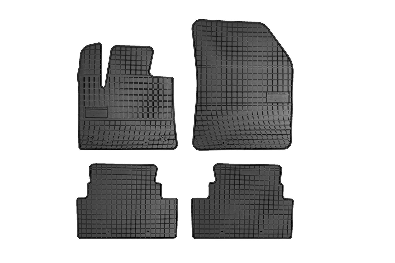 FROGUM Гумени патосници за Opel Grandland X по 2017 година 4 дела црни