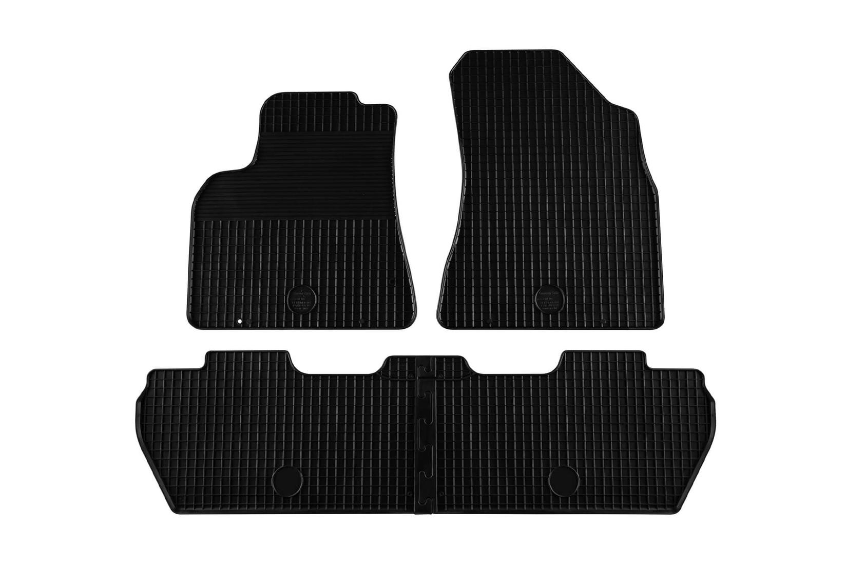 GUMARNY ZUBRI Гумени патосници за Citroen Berlingo Peugeot Partner 2008-2018 4 дела црни