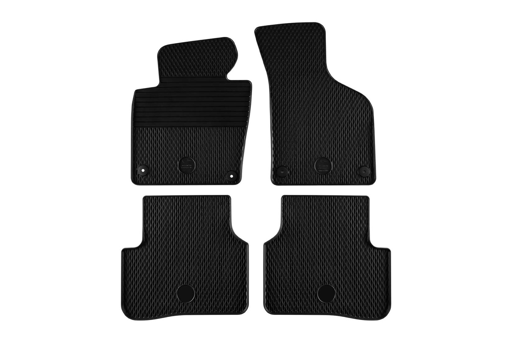 GUMARNY ZUBRI Гумени патосници за VW Passat B6 B7 2005-2014 CC 2008-2017 Alltrack по 2012г 4 дела