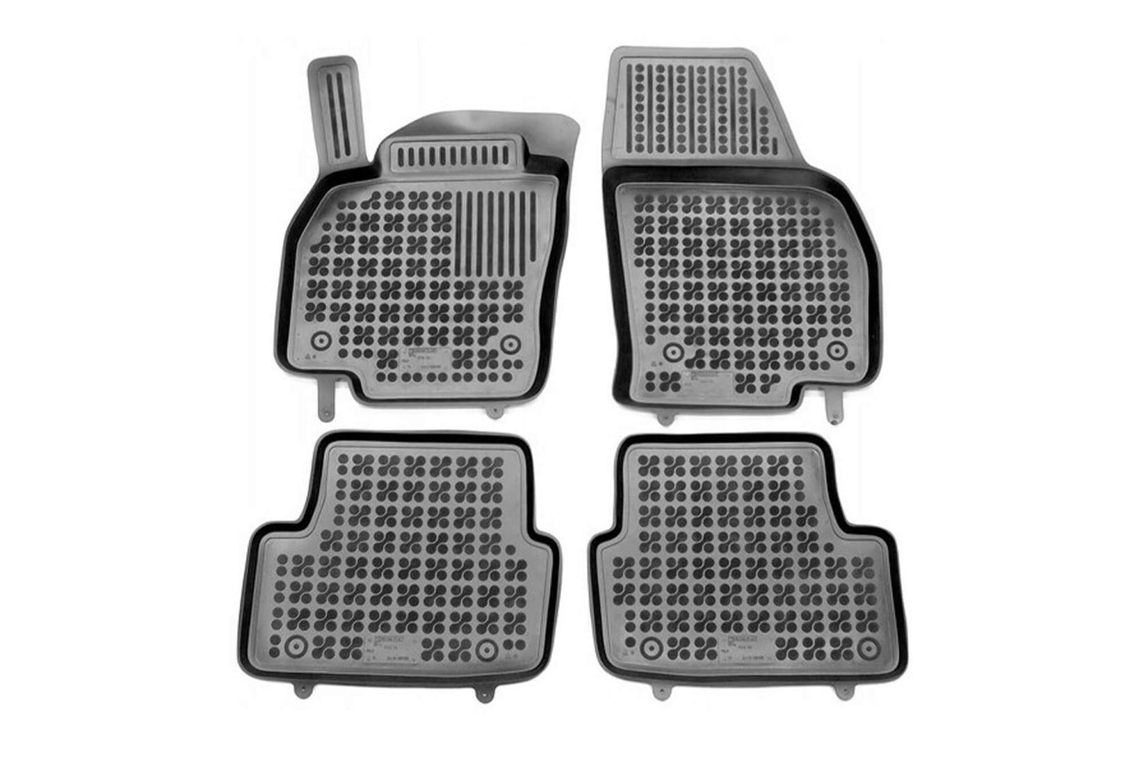 REZAW-PLAST Гумени патосници за VW Polo по 2017 година 4 дела црни