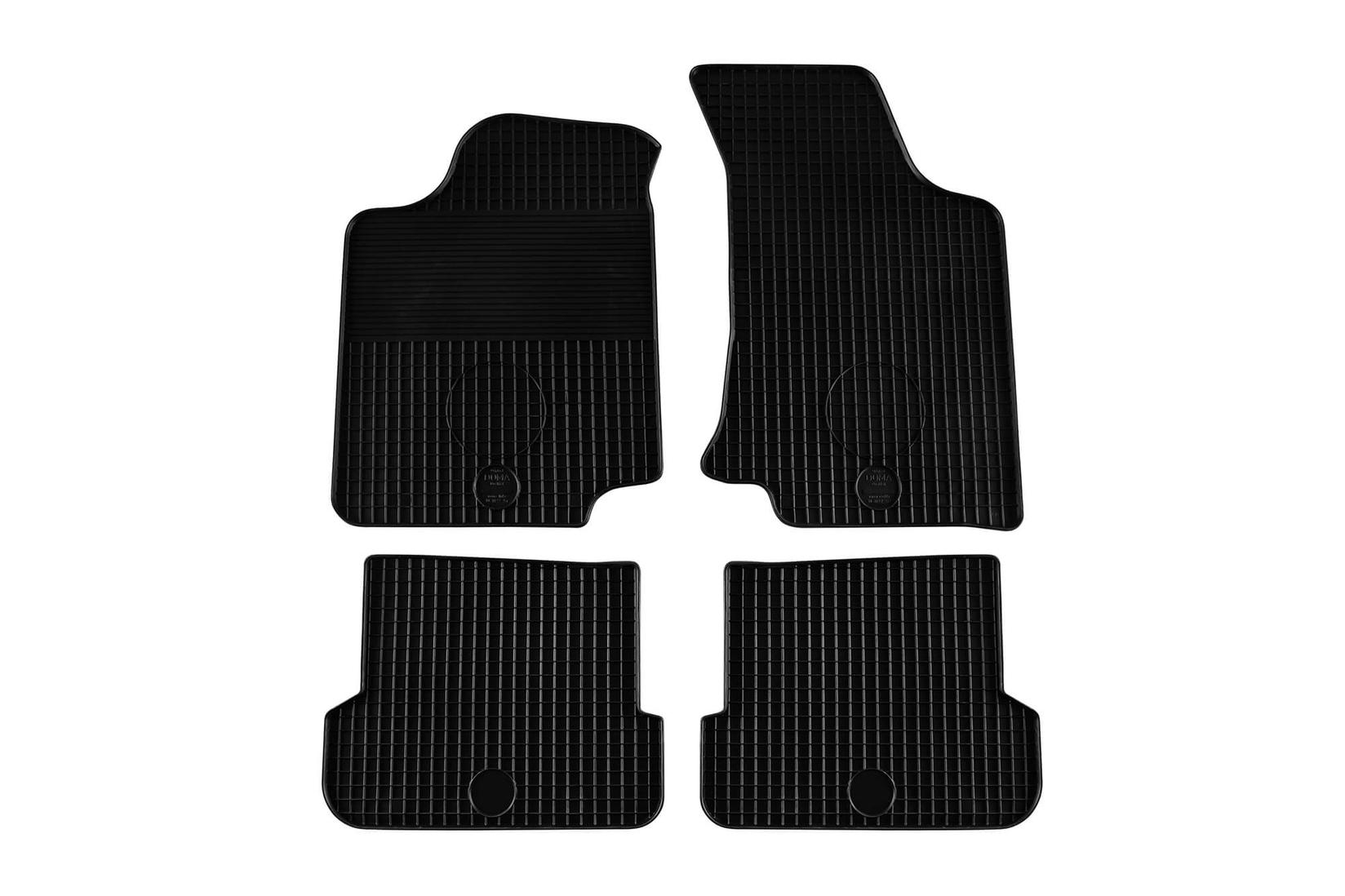 GUMARNY ZUBRI Гумени патосници за VW Golf III Vento 1992-1997 4 дела црни