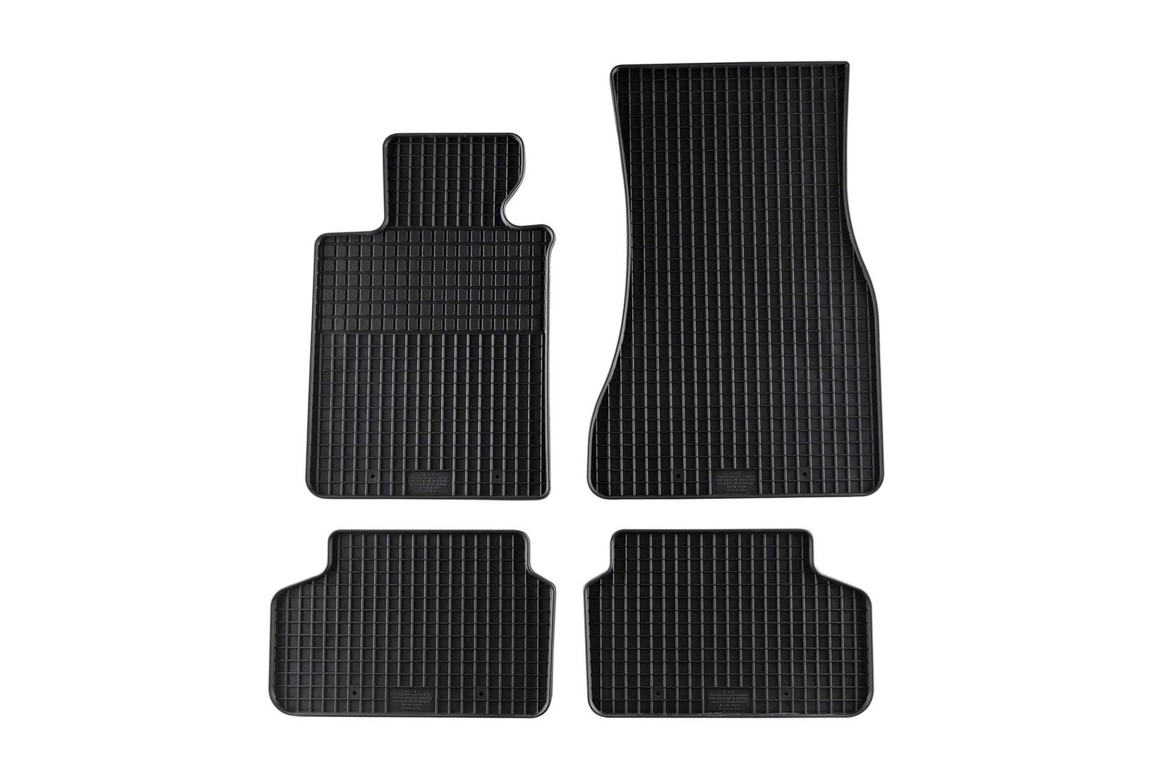 PETEX Гумени патосници за BMW серија 5 G30 седан G31 караван по 2017 година 4 дела црни