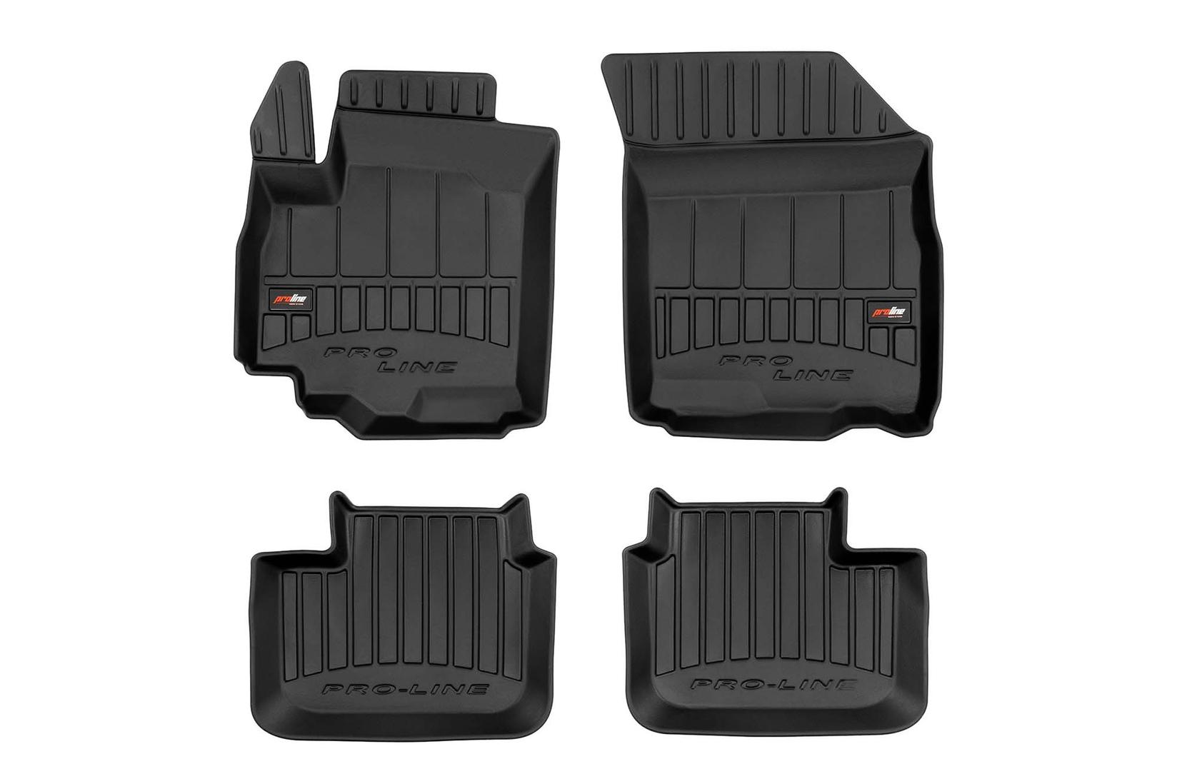 FROGUM 3D Гумени патосници за Fiat Sedici 2006-2015 Suzuki SX4 2006-2013 Suzuki Swift 2005-2010 4 дела