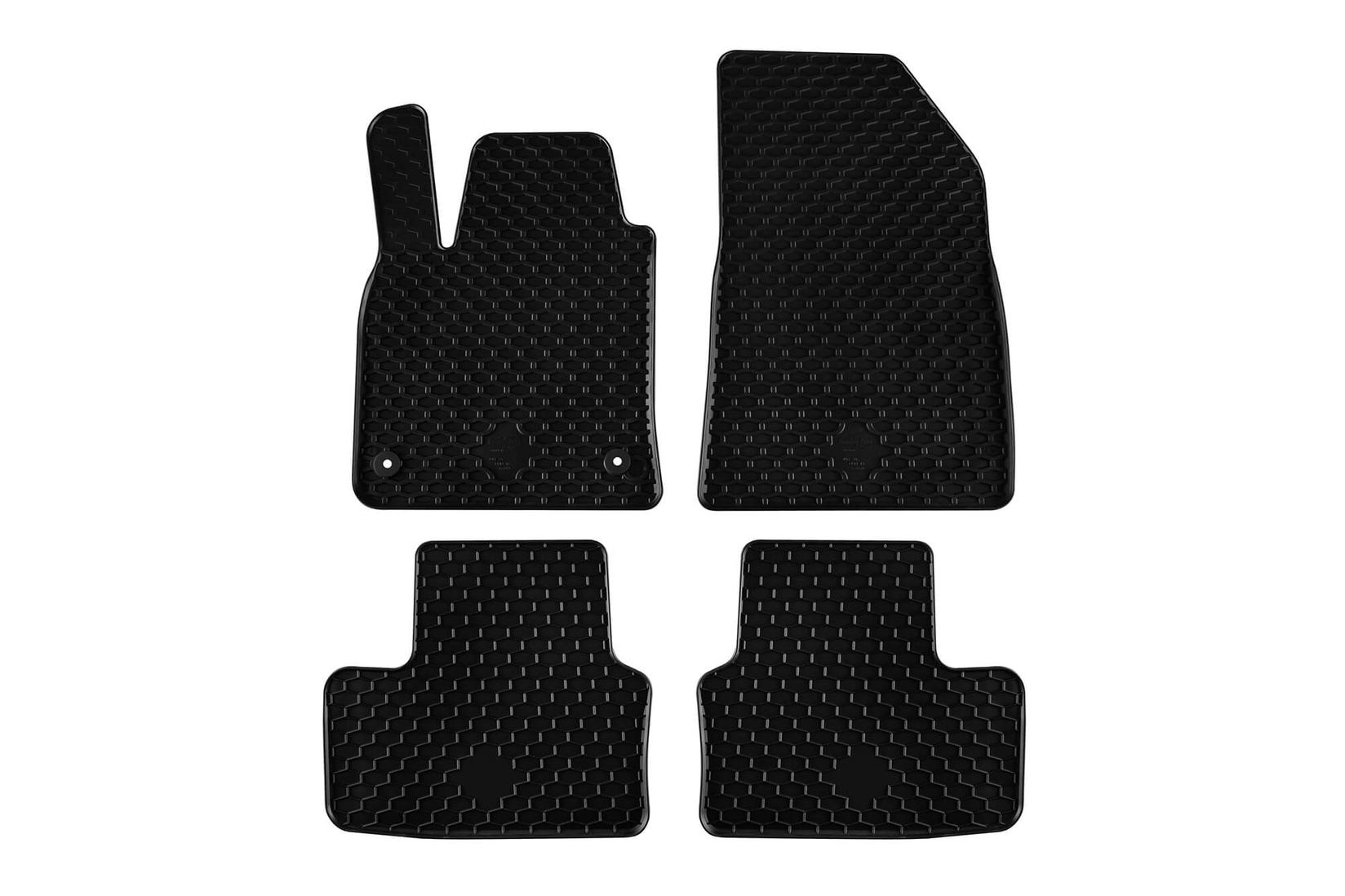 GUMARNY ZUBRI Гумени патосници за Nissan Juke по 2020 година 4 дела црни