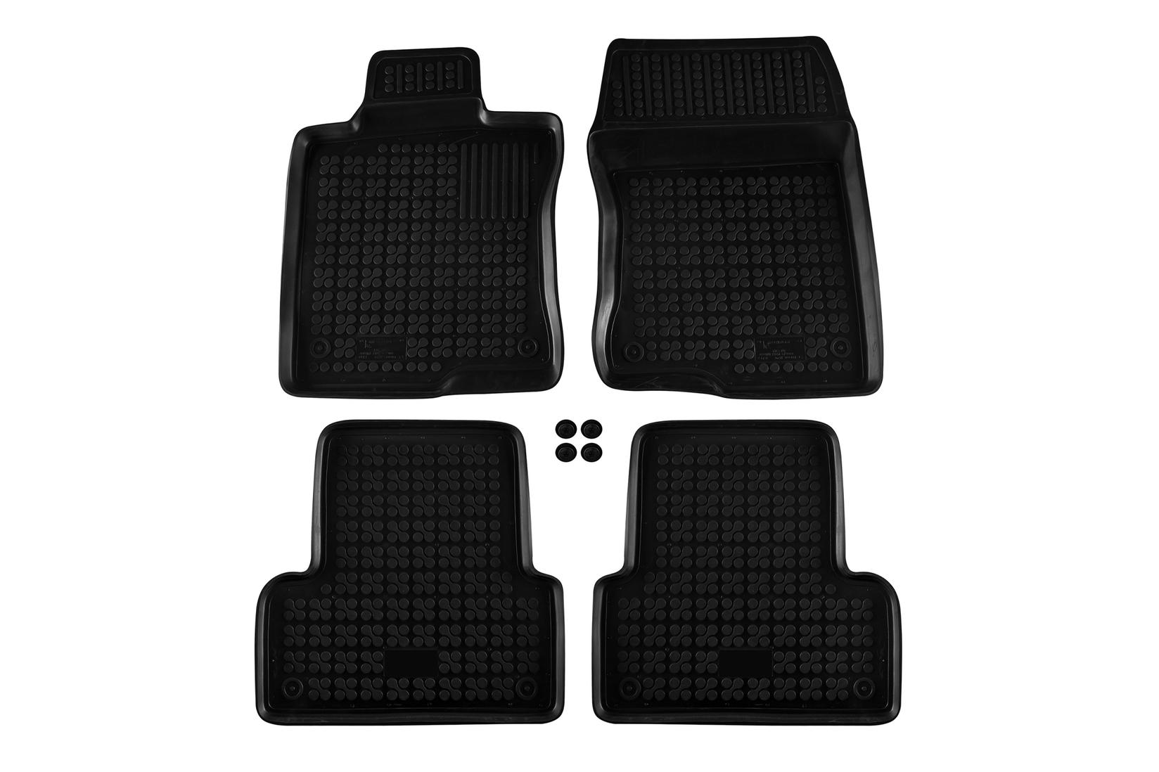 REZAW-PLAST Гумени патосници за Honda Accord 2008-2015 4 дела црни