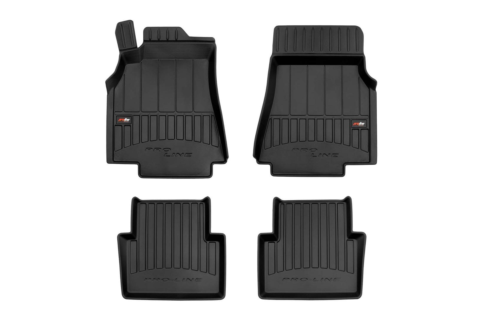 FROGUM 3D Гумени патосници за Mercedes A класа W169 2004-2012 4 дела црни
