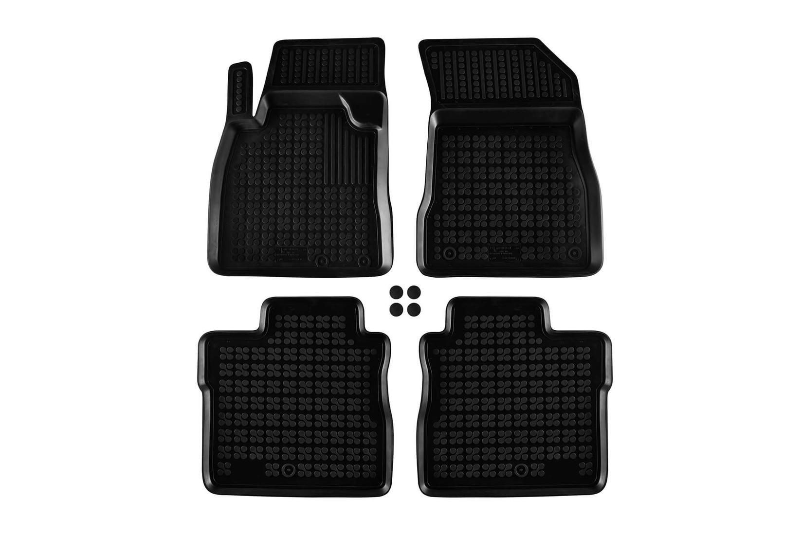 REZAW-PLAST Гумени патосници за Nissan Note 2013-2020 4 дела црни