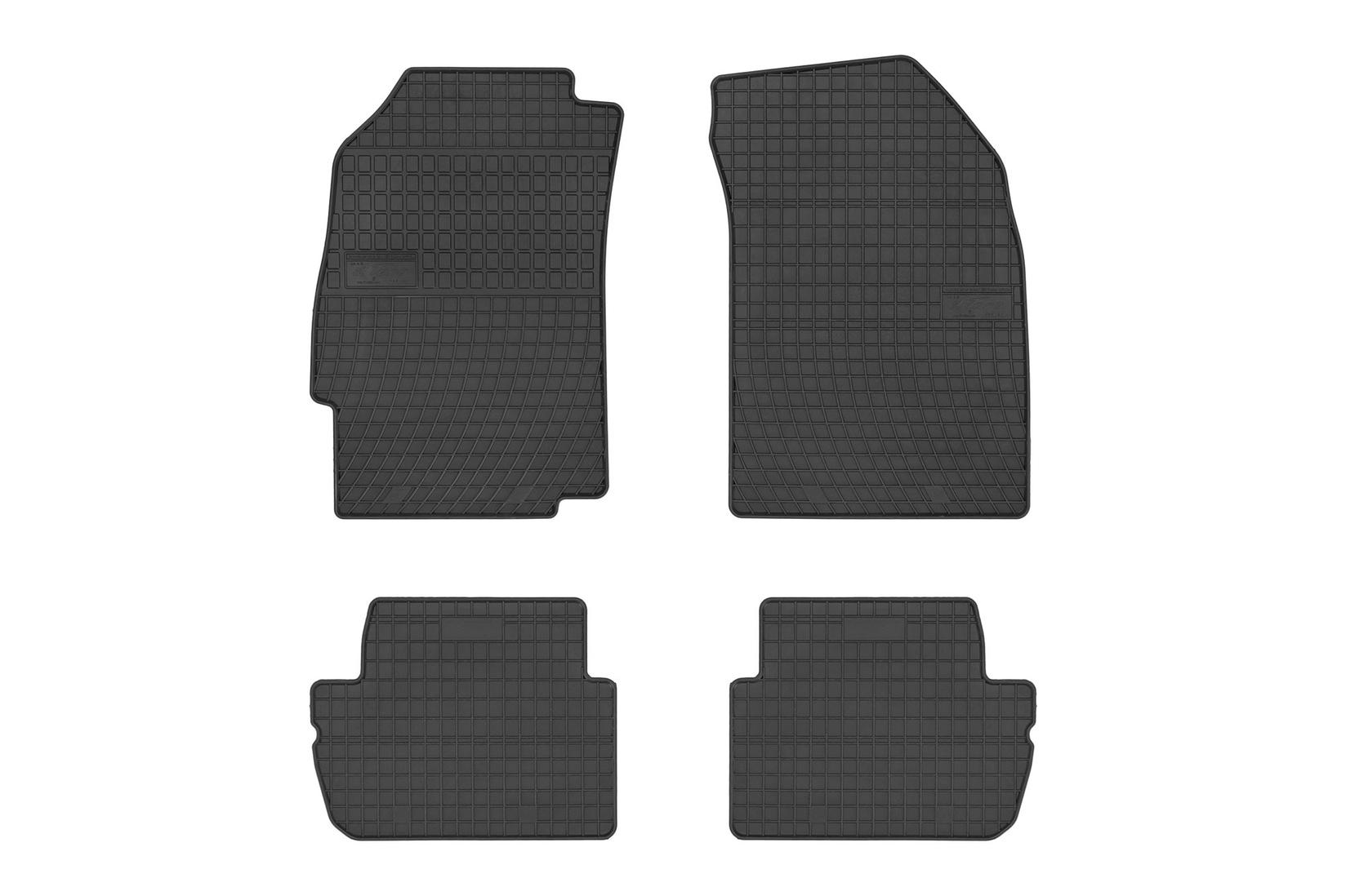 FROGUM Гумени патосници за Chevrolet Spark M300 2009-2015 4 дела црни