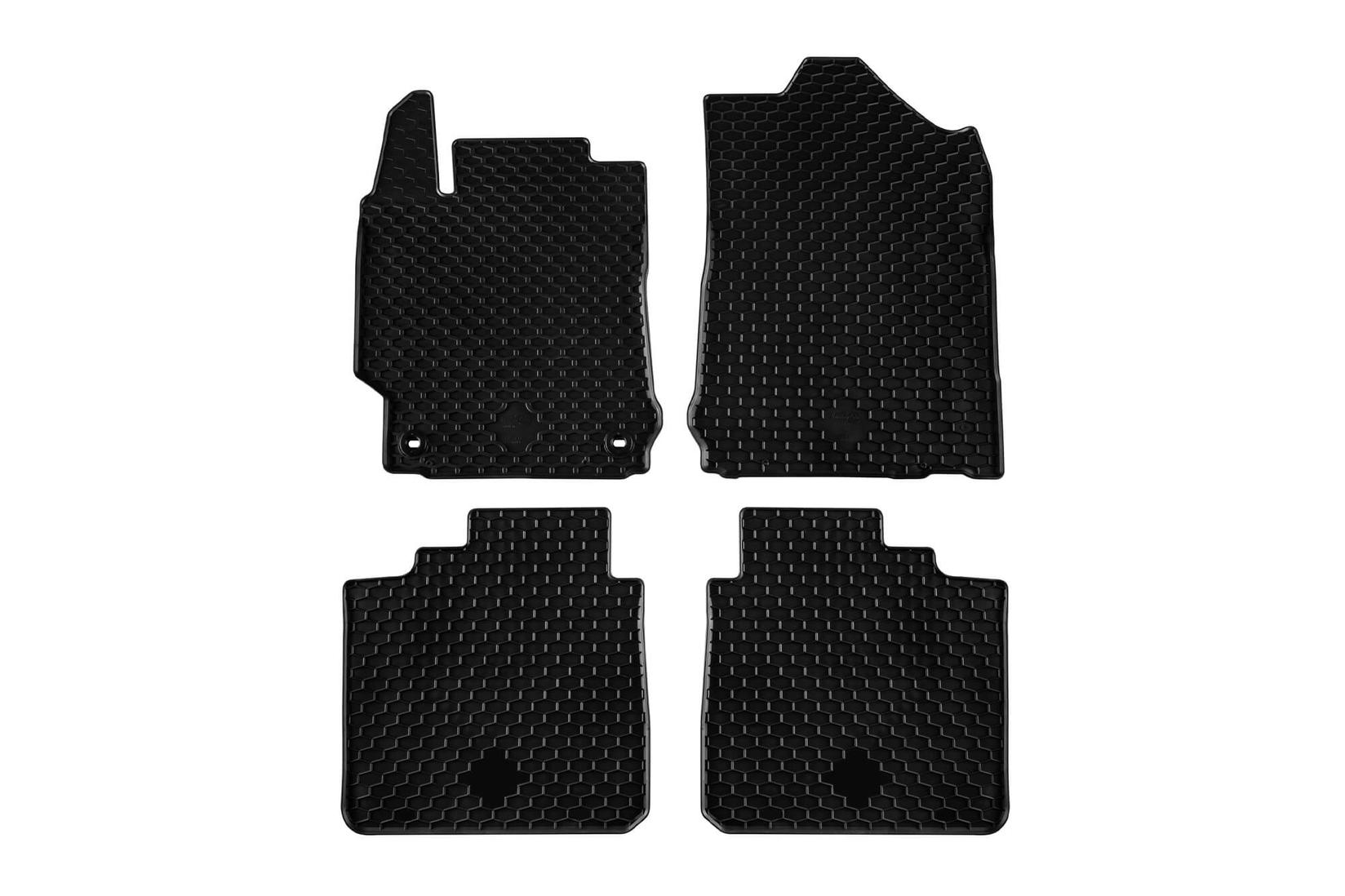 GUMARNY ZUBRI Гумени патосници за Toyota Camry 2011-2017 4 дела црни