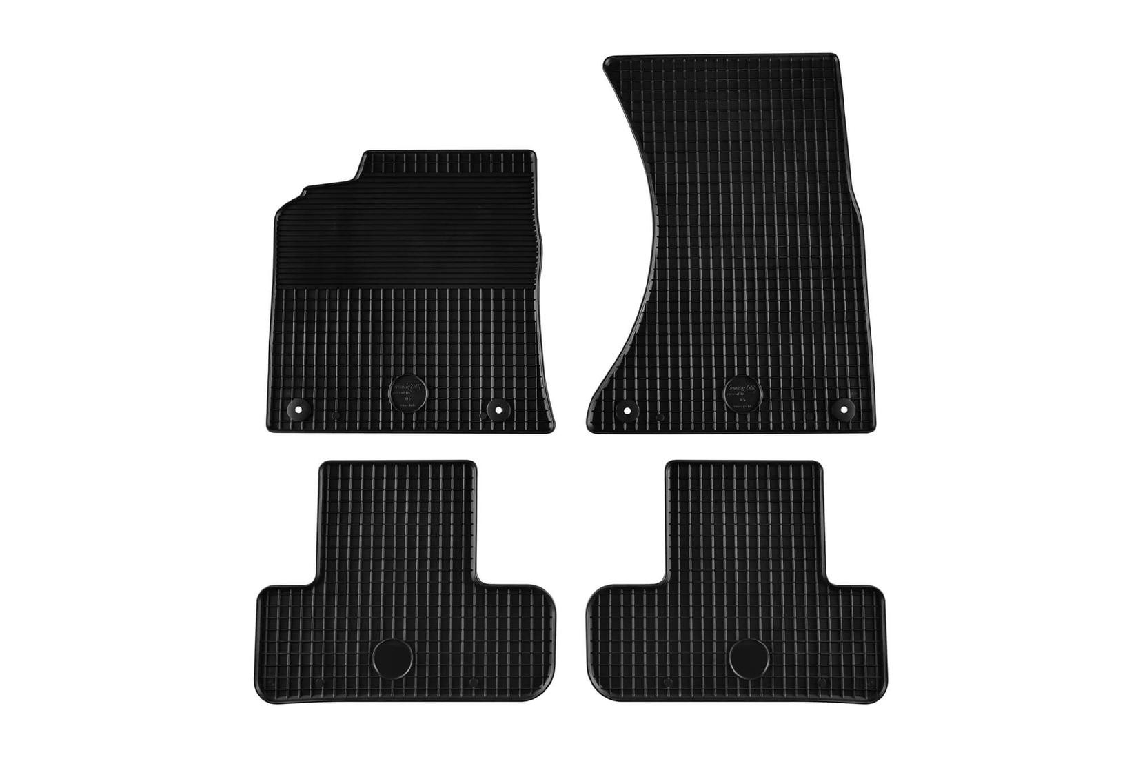 GUMARNY ZUBRI Гумени патосници за Audi Q5 2008-2016 4 дела црни