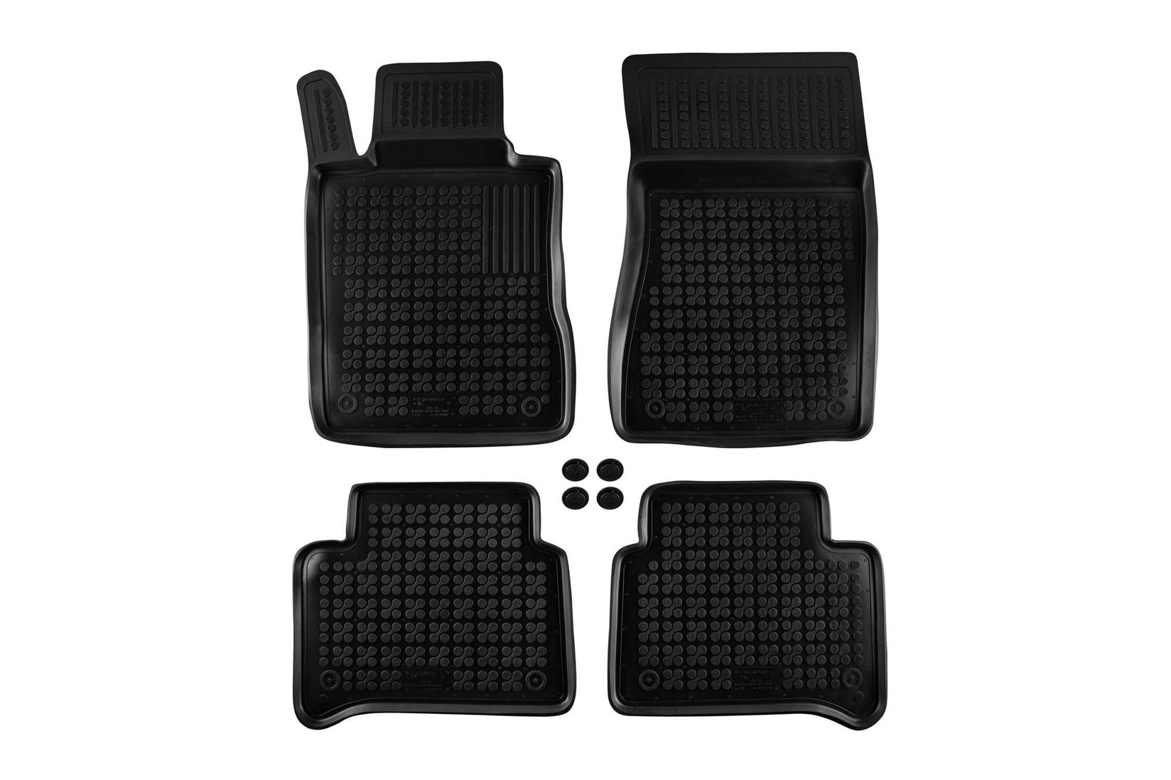 REZAW-PLAST Гумени патосници за Mercedes E класа W211 2002-2009 4 дела црни