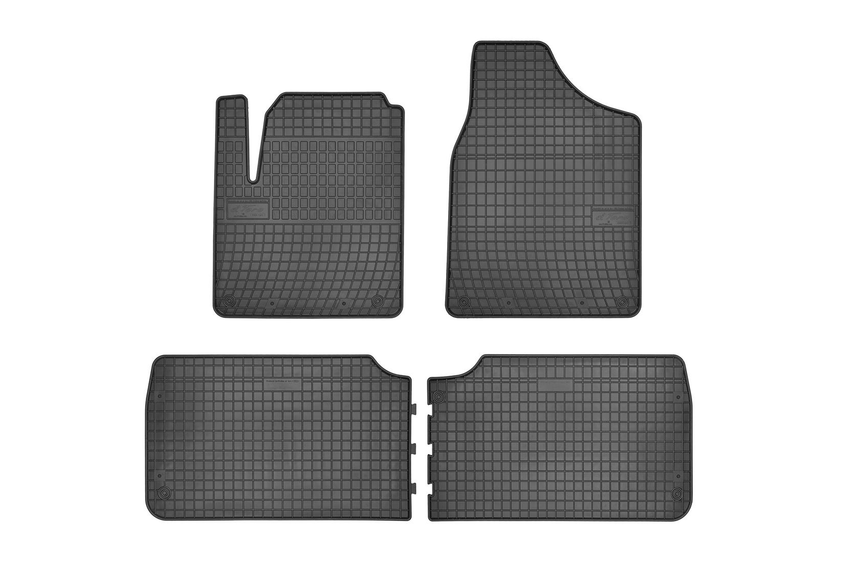 FROGUM Гумени патосници за Ford Galaxy 1995-2006 Seat Alhambra VW Sharan 1995-2010 5 места 4 дела