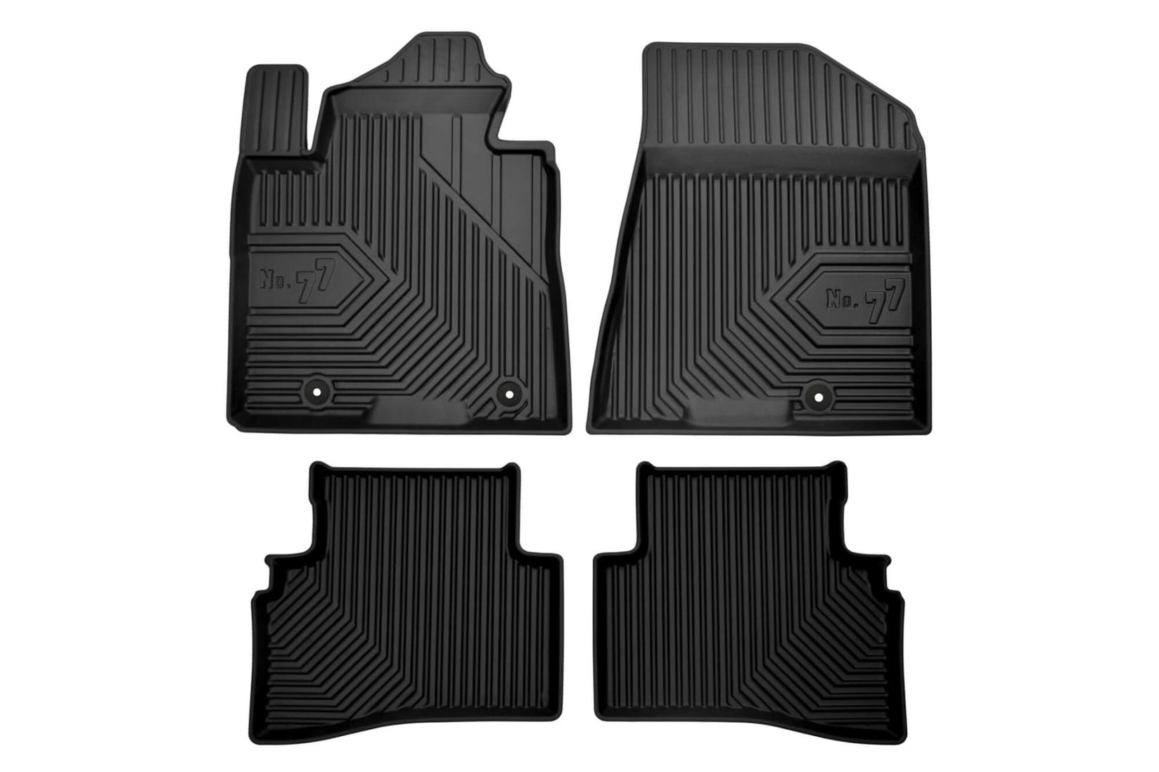 FROGUM 2.5D Гумени патосници модел 77 за Hyundai Tucson Kia Sportage 2015-2018 4 дела црни