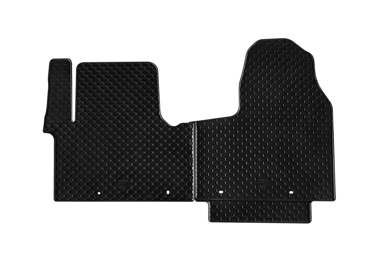 GUMARNY ZUBRI Гумени патосници за Opel Vivaro 2014-2018 Renault Trafic Fiat Talento по 2016г 2 дела