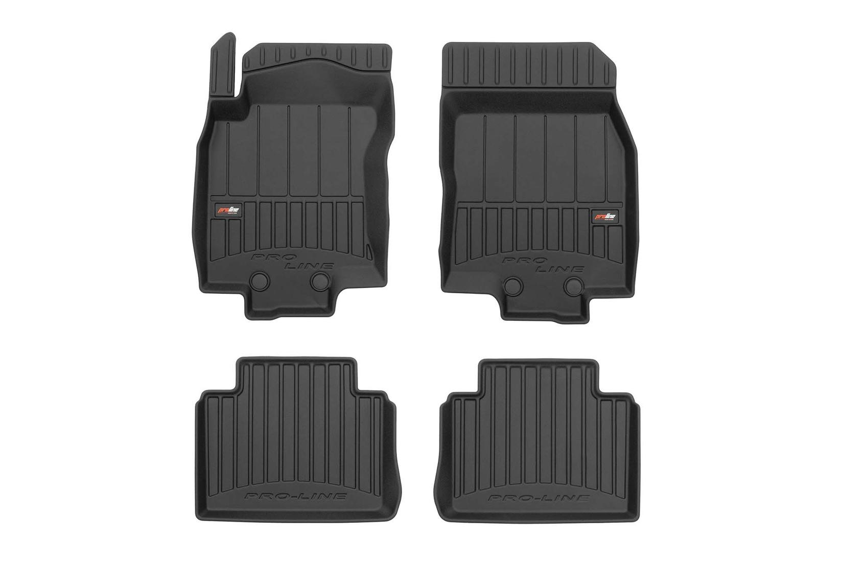 FROGUM 3D Гумени патосници за Nissan X-Trail по 2017 година 4 дела црни