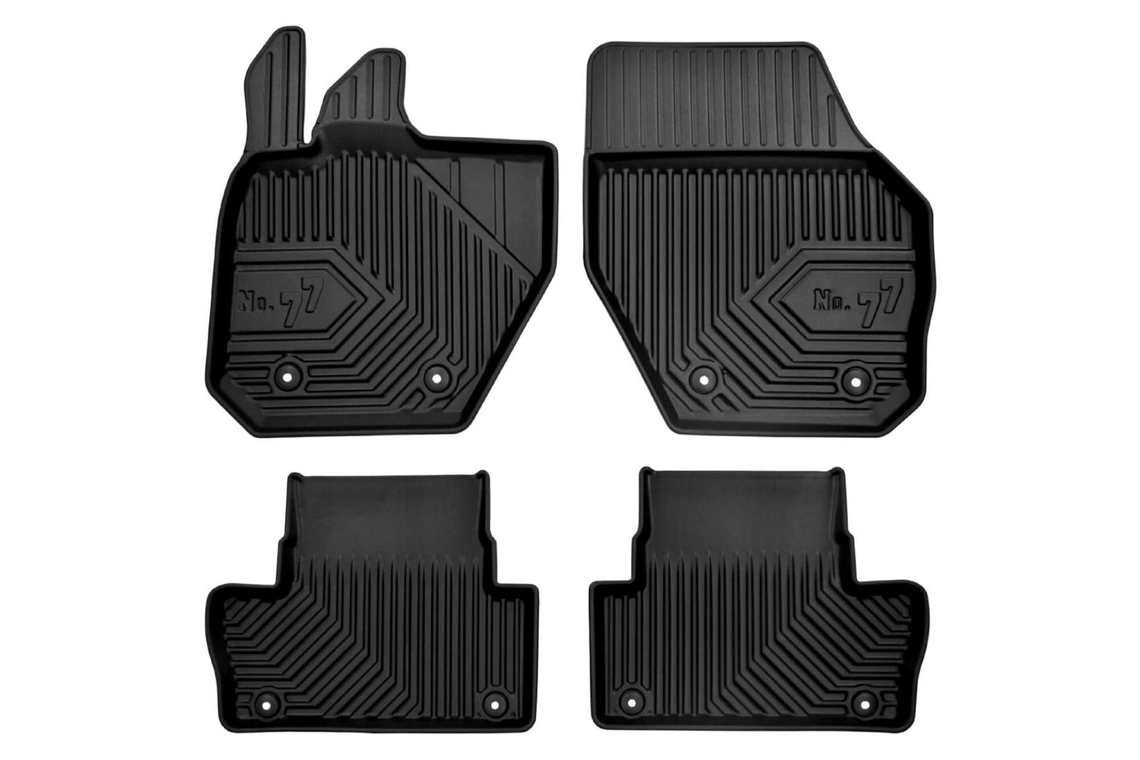 FROGUM 2.5D Гумени патосници модел 77 за Volvo XC60 2008-2017 4 дела црни