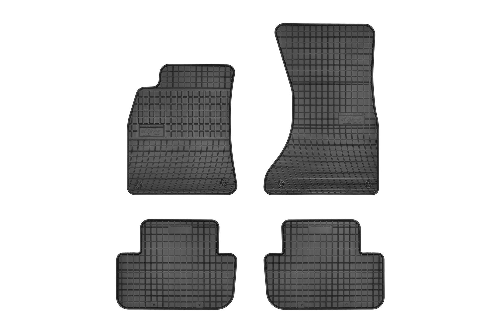 FROGUM Гумени патосници за Audi A4 B8 2007-2015 4 дела црни