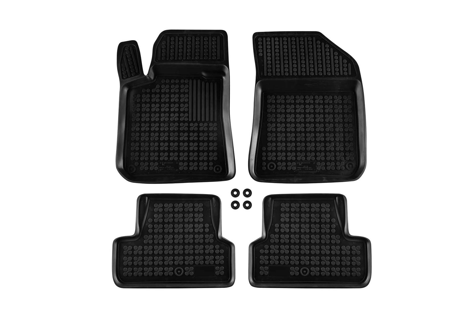 REZAW-PLAST Гумени патосници за Peugeot 308 2013-2021 4 дела црни
