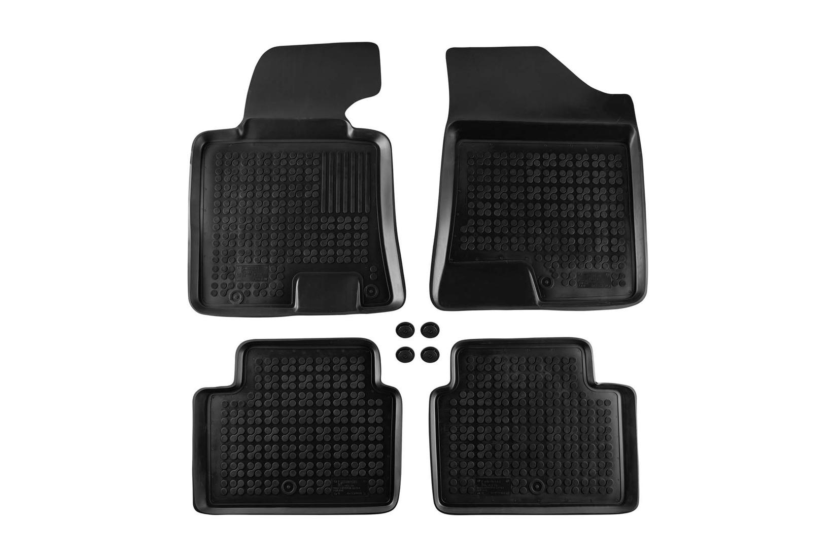 REZAW-PLAST Гумени патосници за Hyundai I30 Kia Ceed Proceed 2012-2018 4 дела црни