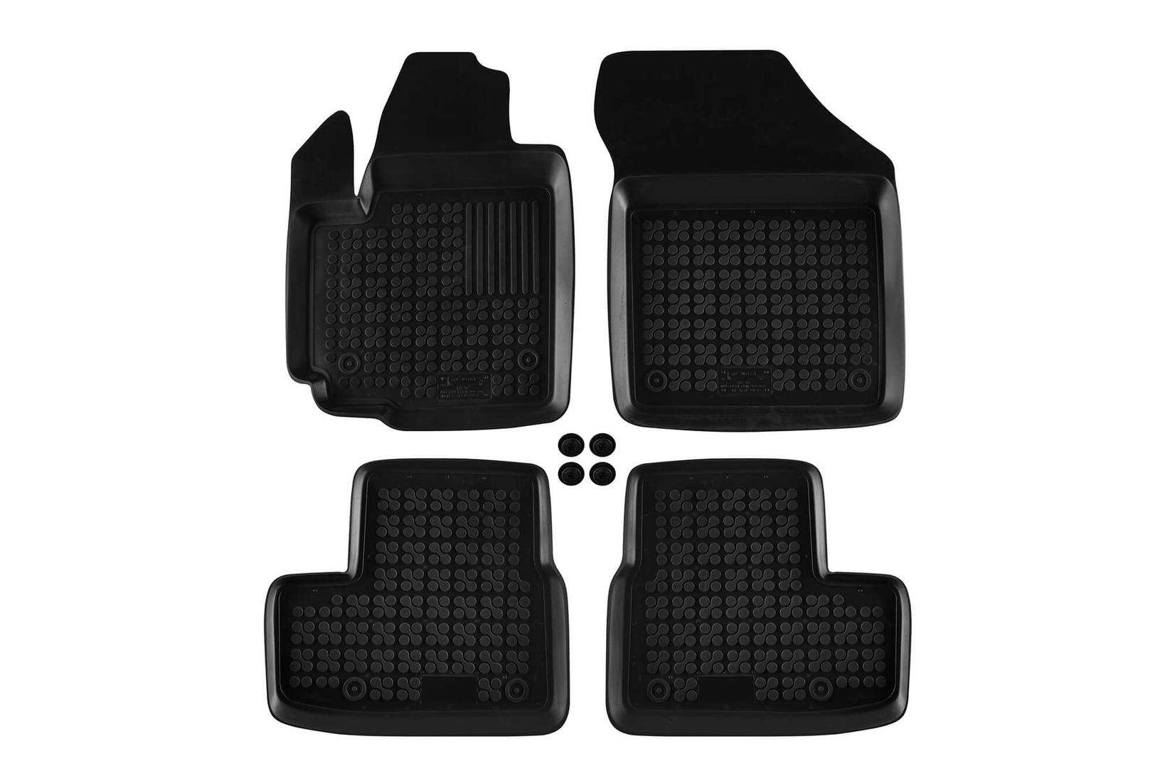 REZAW-PLAST Гумени патосници за Opel Agila 2008-2014 4 дела црни