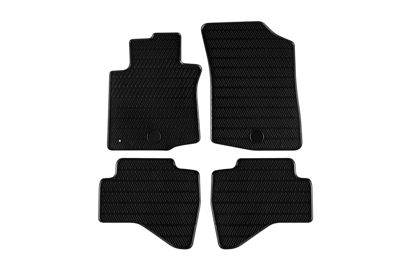 GUMARNY ZUBRI Гумени патосници за Peugeot 107 2005-2014 108 2014-2021 Citroen C1 Toyota Aygo 2005-2014 4 дела