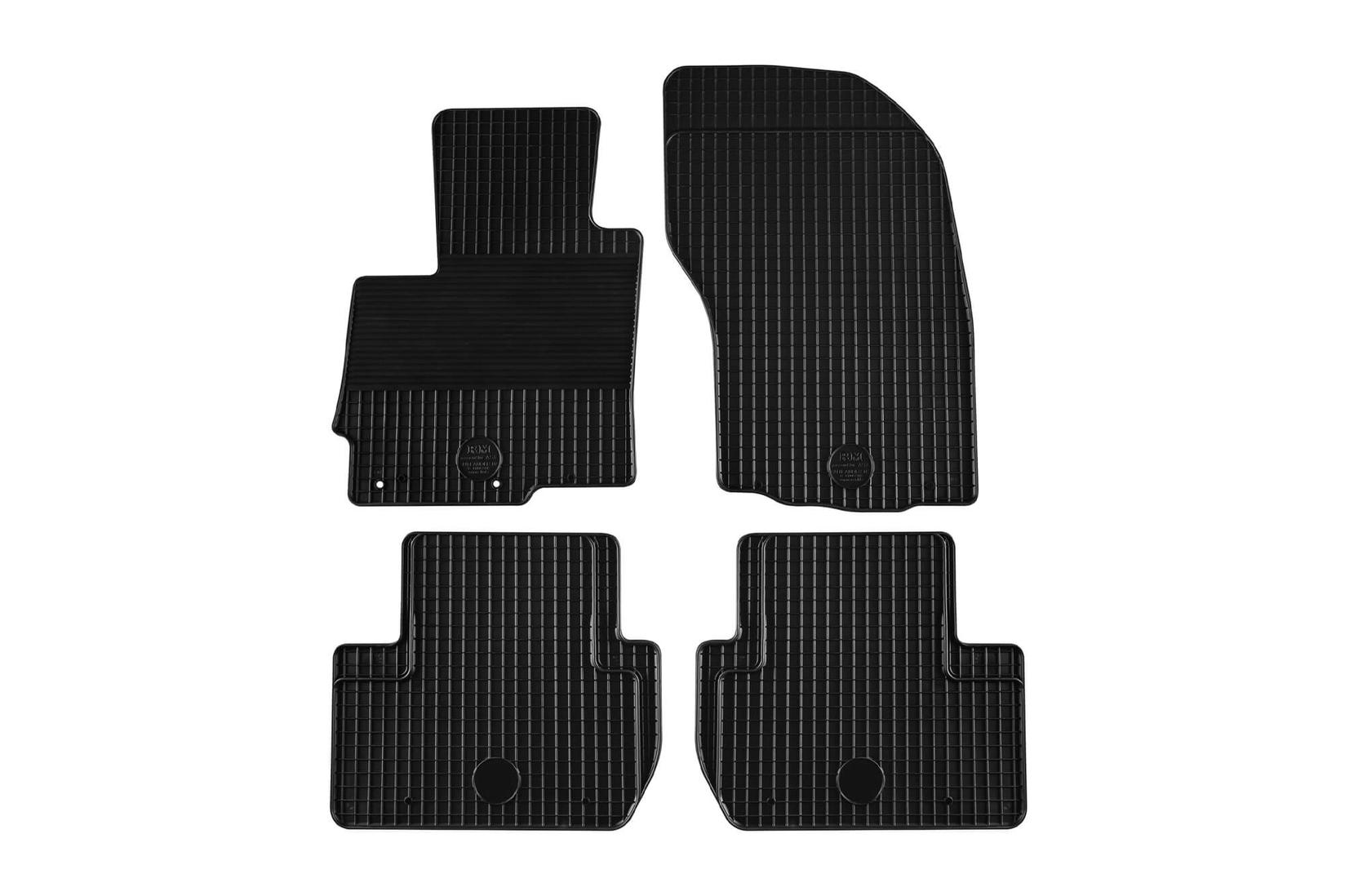 GUMARNY ZUBRI Гумени патосници за Citroen C-Crosser Peugeot 4007 Mitsubishi Outlander 2007-2012 ASX 2010-2015 Eclipse Cross по 2018г 4 дела