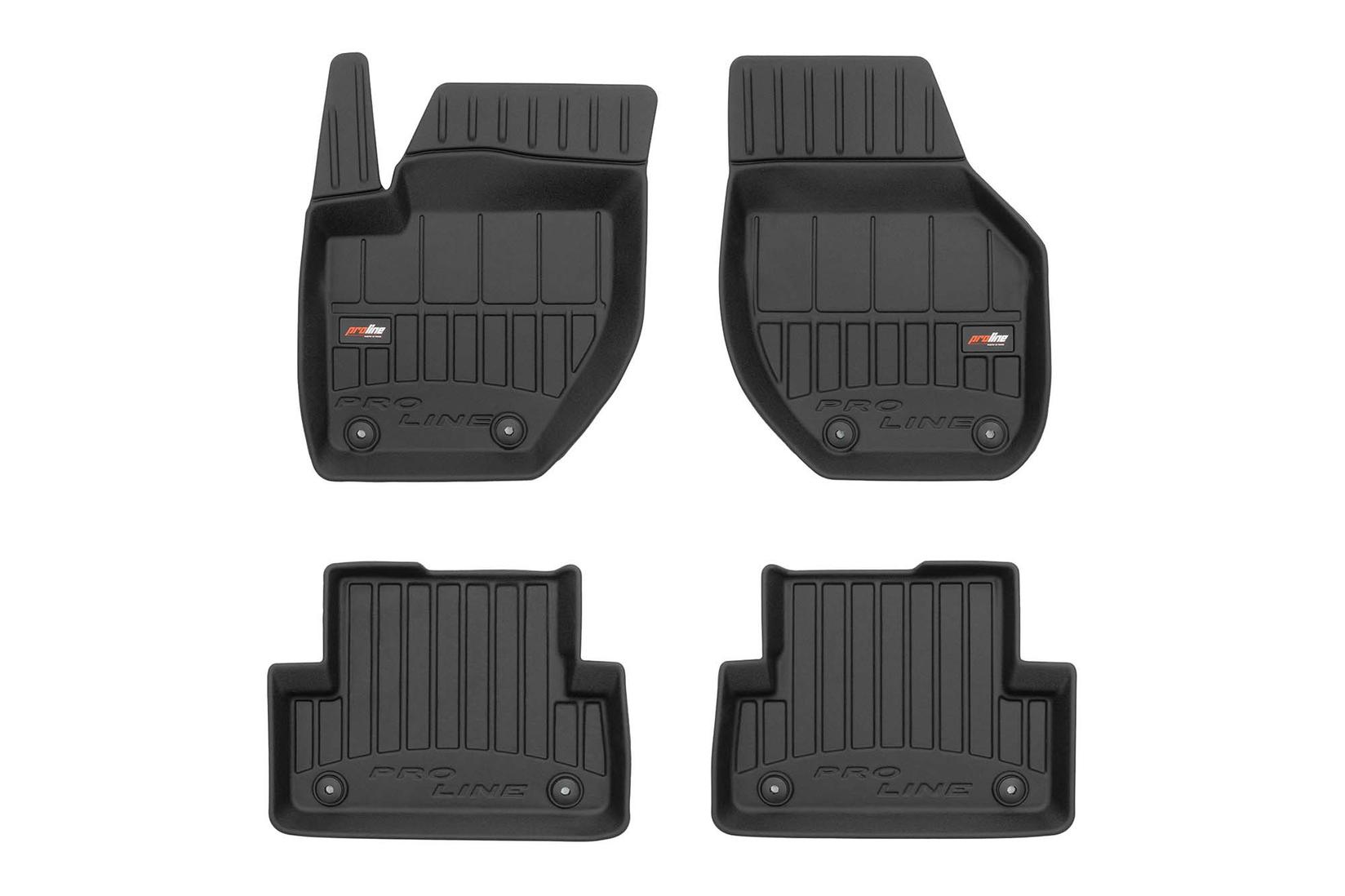 FROGUM 3D Гумени патосници за Volvo V40 2012-2019 4 дела црни