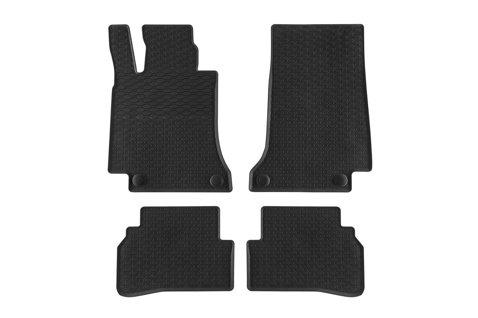 GEYER & HOSAJA Гумени патосници за Mercedes C класа W205 2013-2020 4 дела црни