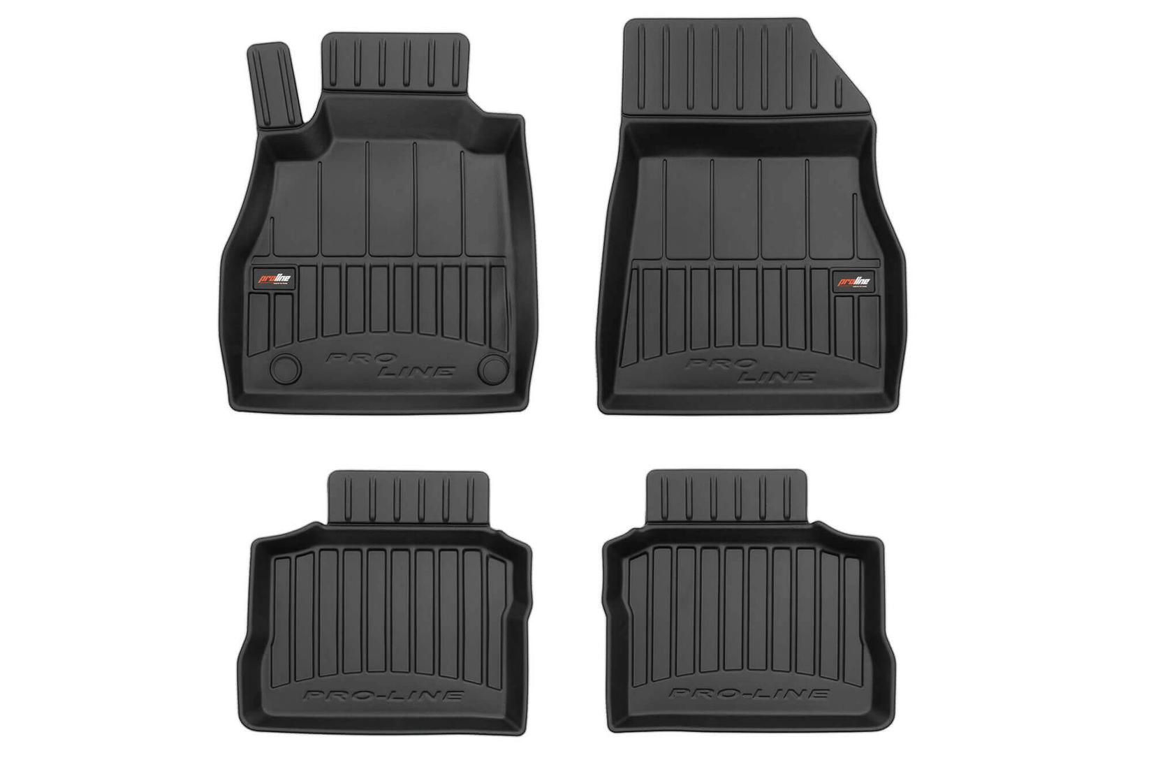 FROGUM 3D Гумени патосници за Nissan Micra по 2016 година 4 дела црни