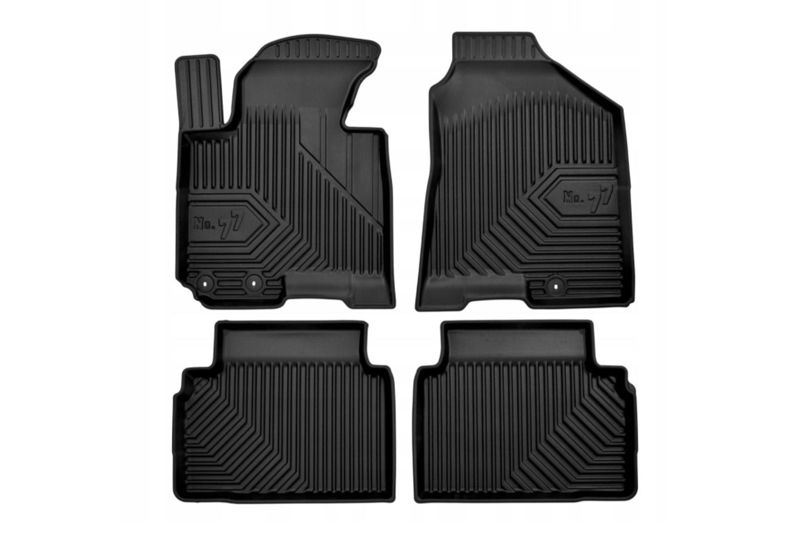 FROGUM 2.5D Гумени патосници модел 77 за Hyundai IX35 Tucson 2009-2015 3 дела црни