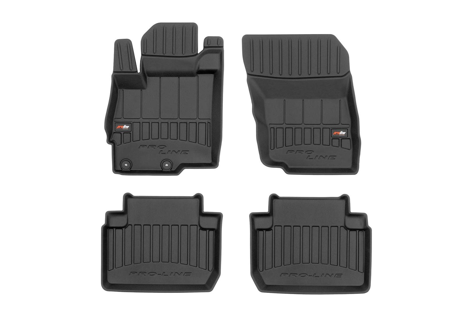 FROGUM 3D Гумени патосници за Mitsubishi Eclipse Cross по 2018 година 4 дела црни