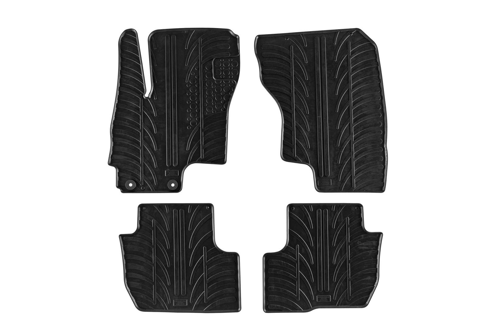 GLEDRING Гумени патосници за Mitsubishi Outlander хибрид 2013-2020 4 дела црни