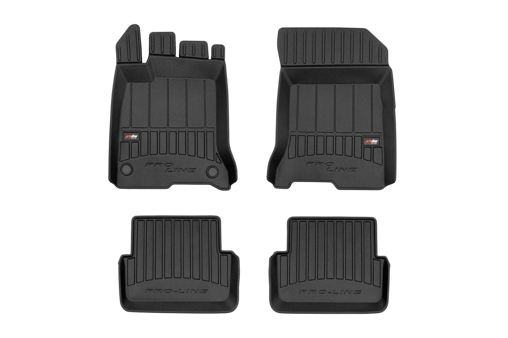 FROGUM 3D Гумени патосници за Renault Laguna 2007-2015 4 дела црни