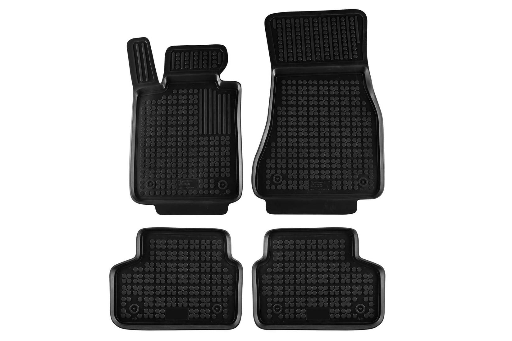 REZAW-PLAST Гумени патосници за BMW серија 5 G30 седан G31 караван по 2017 година 4 дела црни