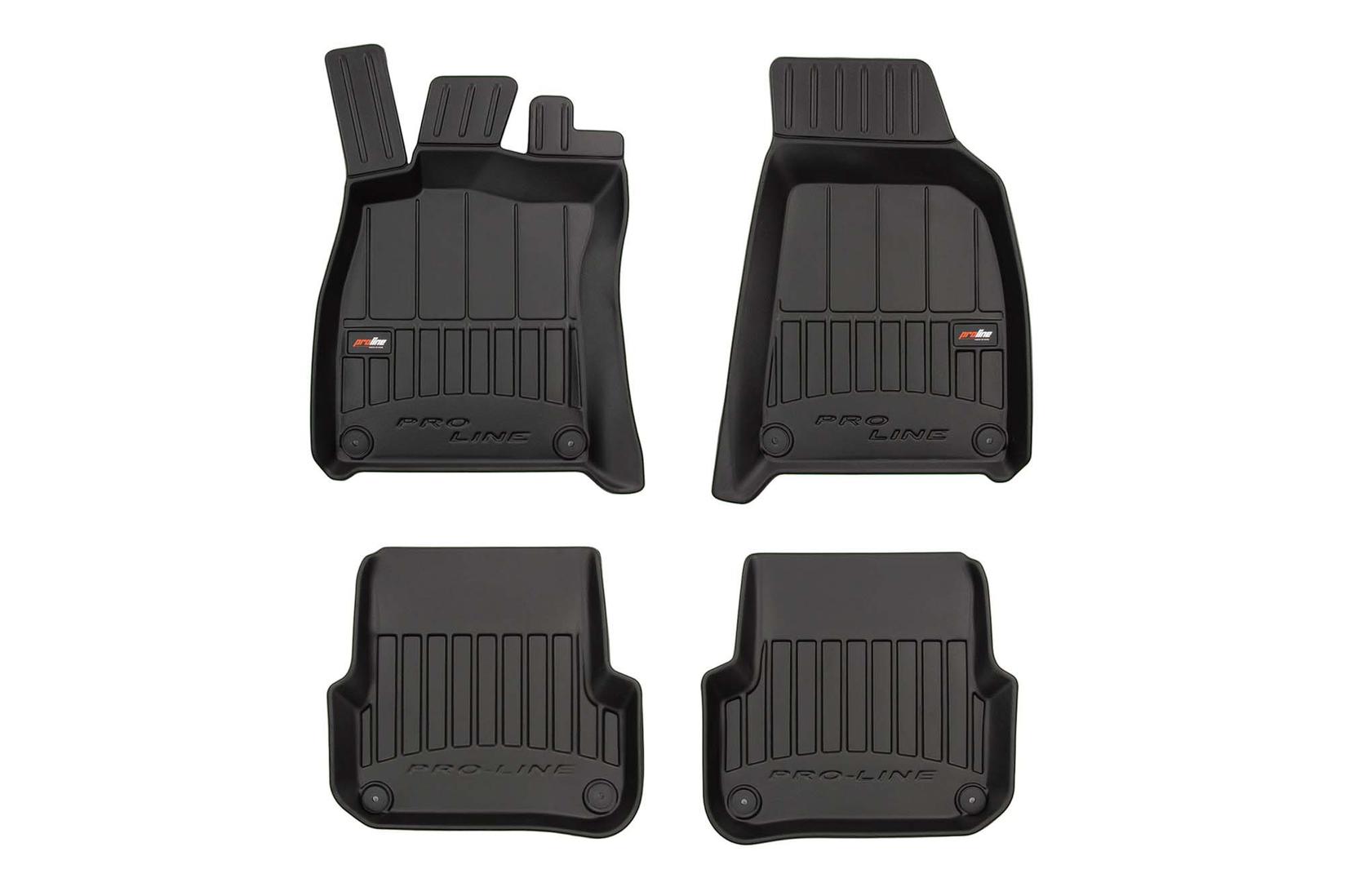 FROGUM 3D Гумени патосници за Audi A6 2004-2006 4 дела црни