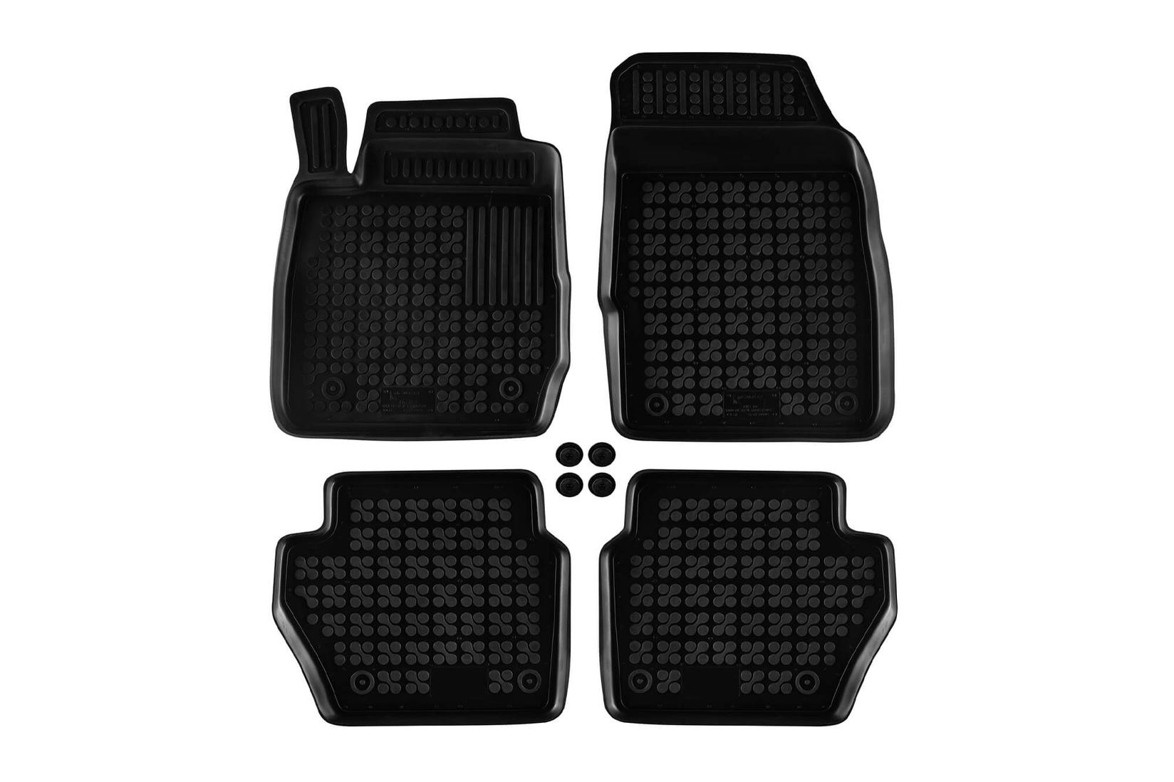REZAW-PLAST Гумени патосници за Ford Fiesta 2008-2016 4 дела црни