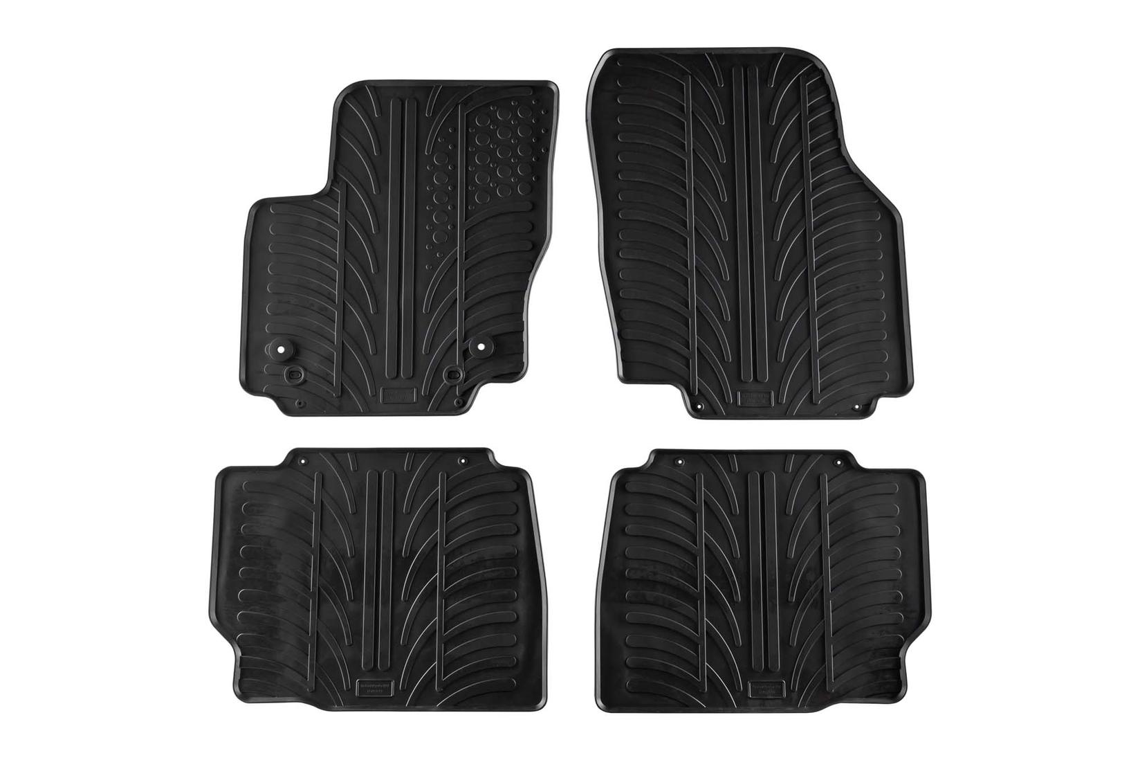 GLEDRING Гумени патосници за Ford Mondeo 2011-2015 4 дела црни