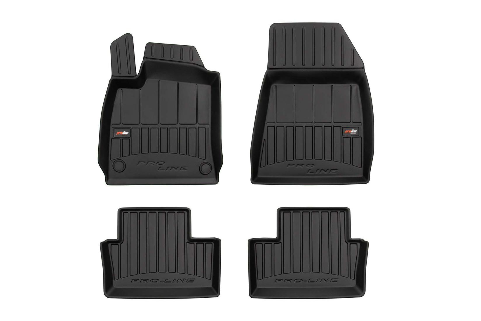 FROGUM 3D Гумени патосници за Renault Clio по 2019 година 4 дела црни