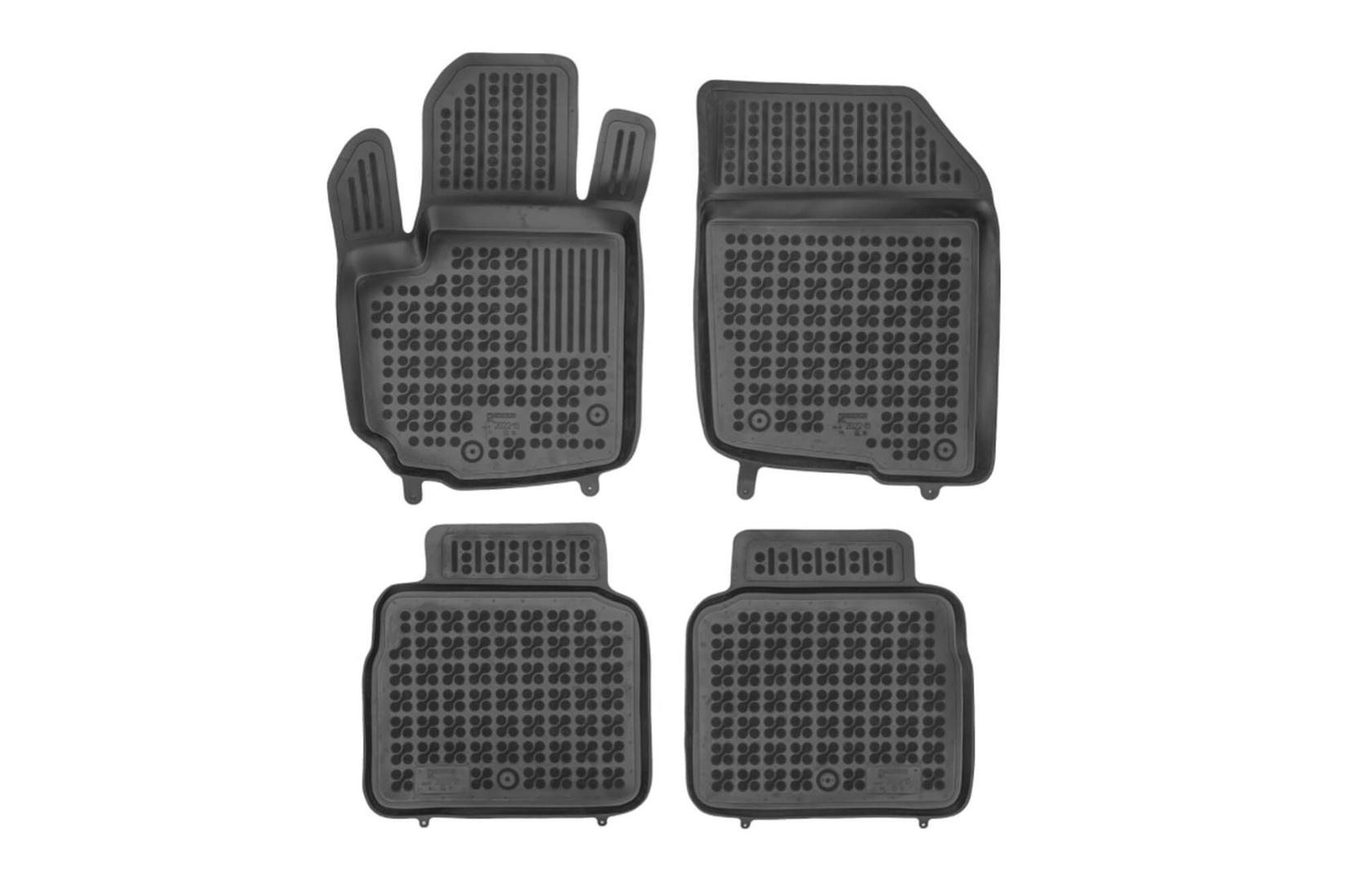 REZAW-PLAST Гумени патосници за Suzuki SX4 S-Cross хибрид по 2020 година 4 дела црни