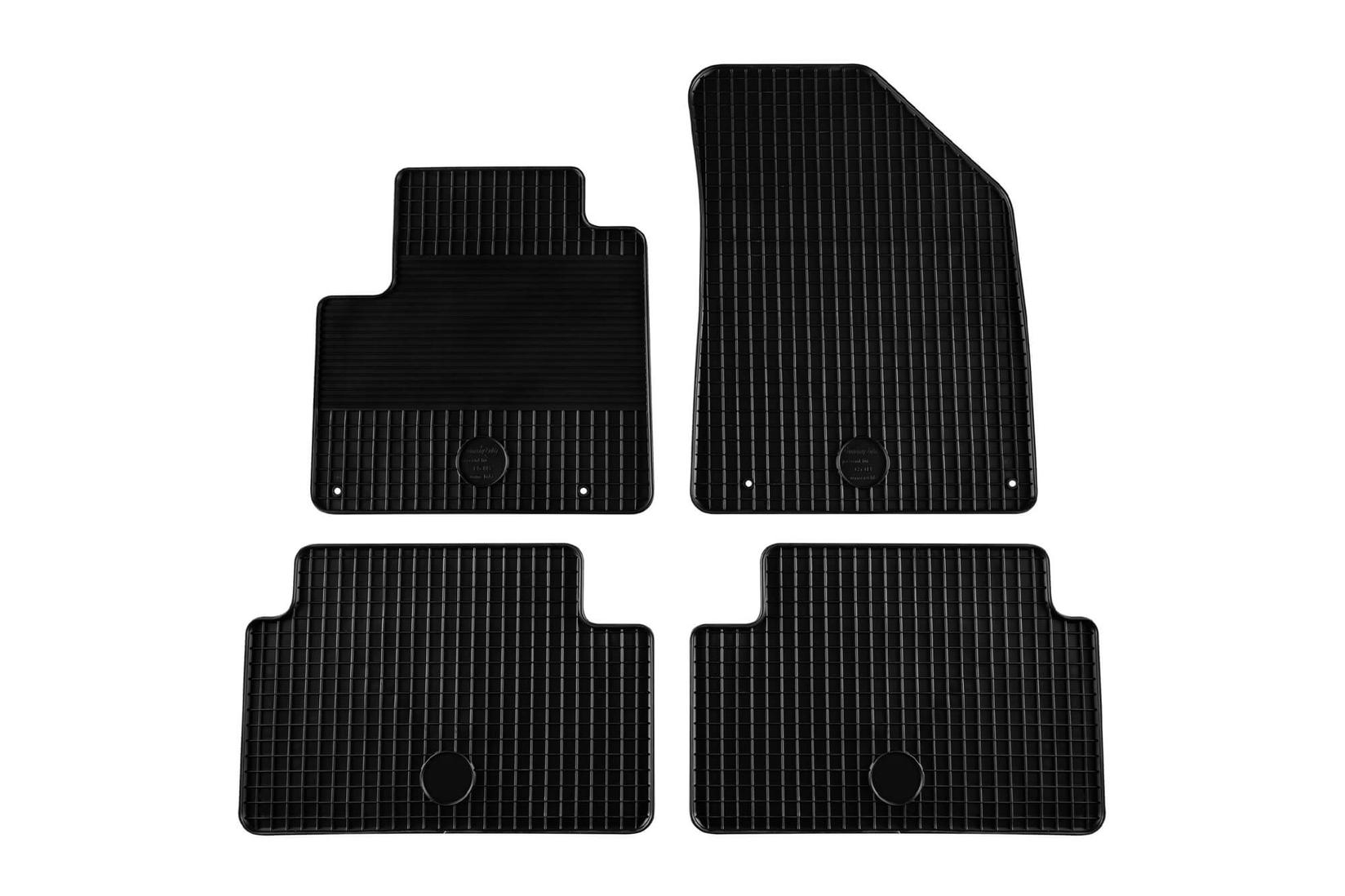 GUMARNY ZUBRI Гумени патосници за Citroen C5 2008-2017 4 дела црни