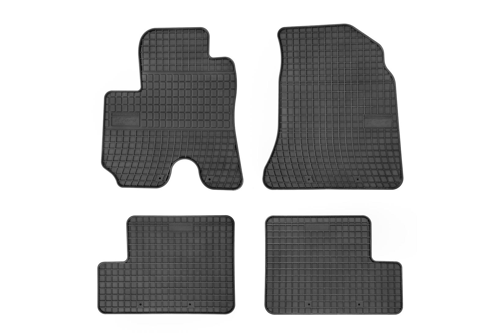 FROGUM Гумени патосници за Toyota Rav4 2000-2005 2WD 3 врати 4 дела црни