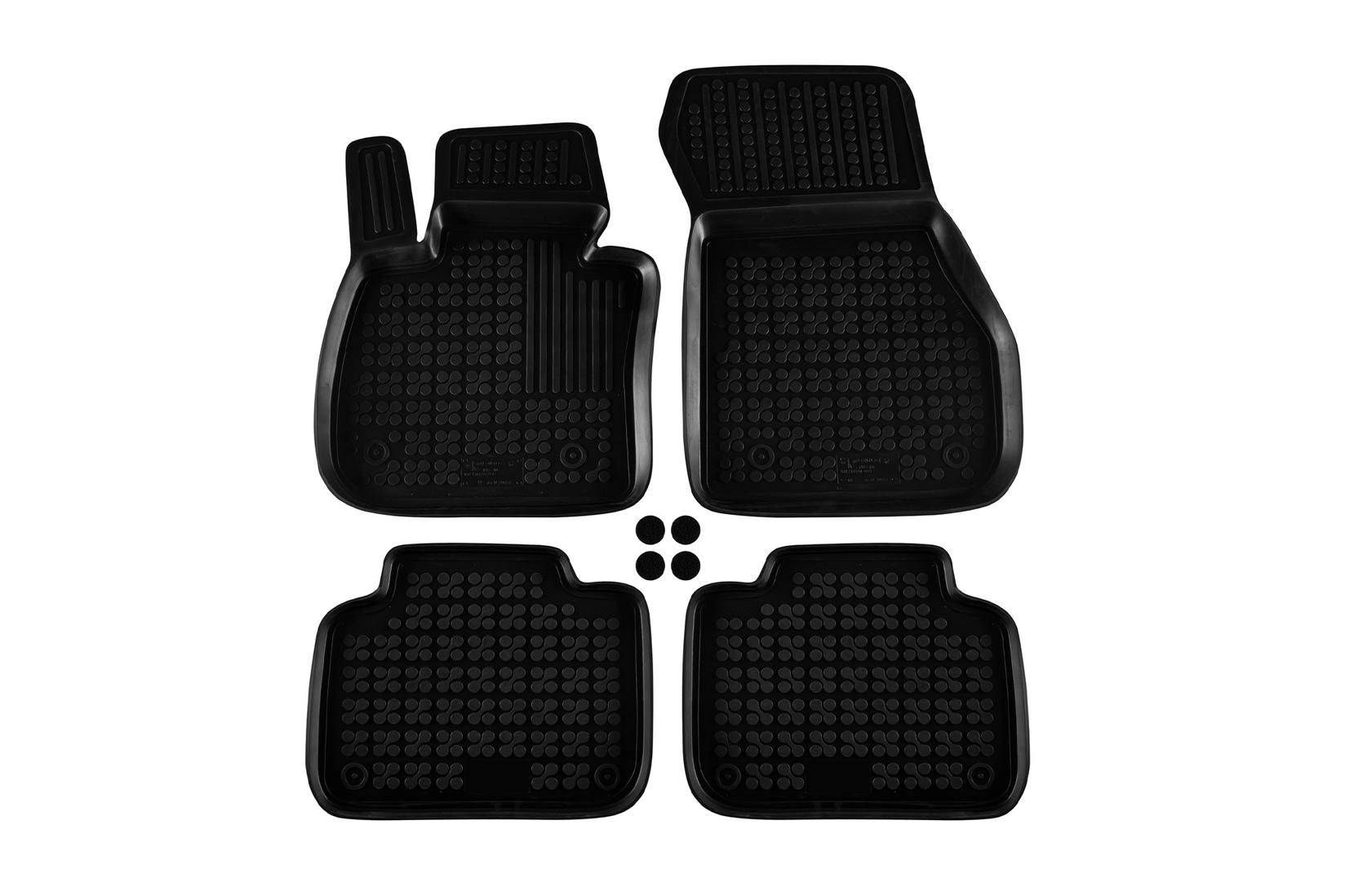 REZAW-PLAST Гумени патосници за BMW X1 F48 по 2016 година 4 дела црни