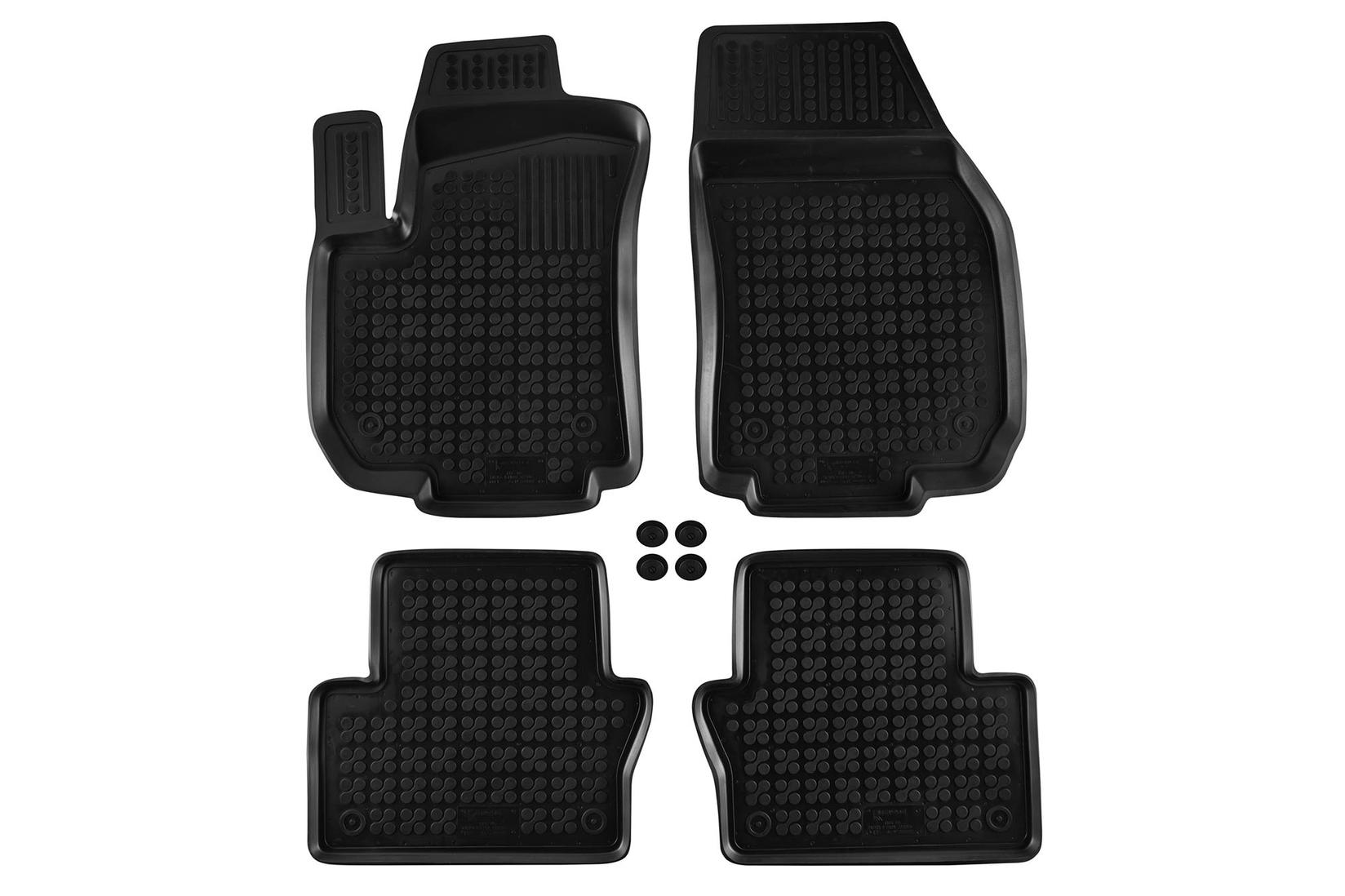 REZAW-PLAST Гумени патосници за Opel Zafira B 2005-2014 4 дела црни