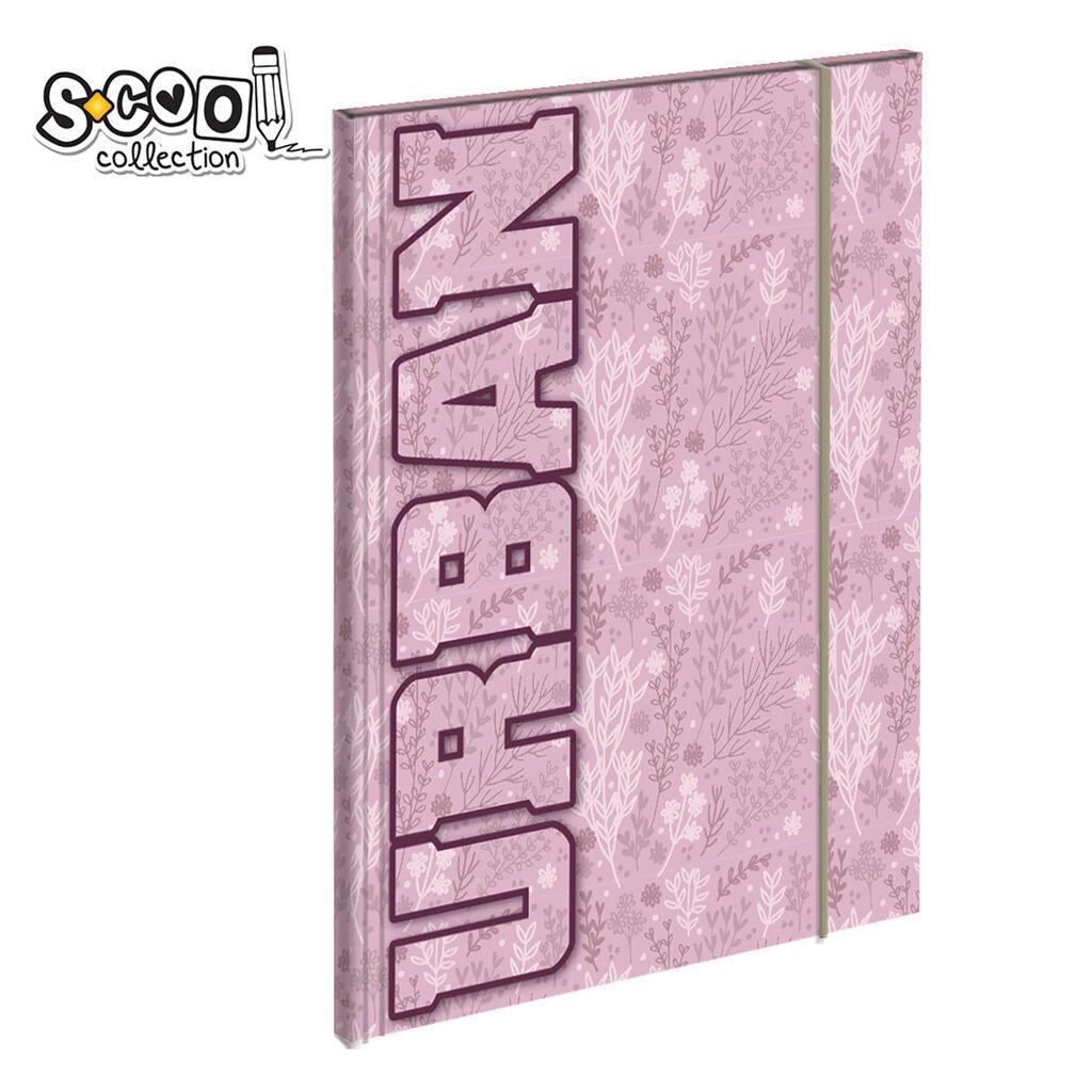 Scool Папка Картонска со Ластик